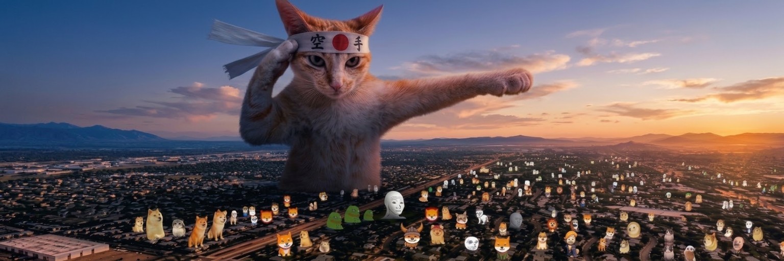 KCAT Karate Cat background